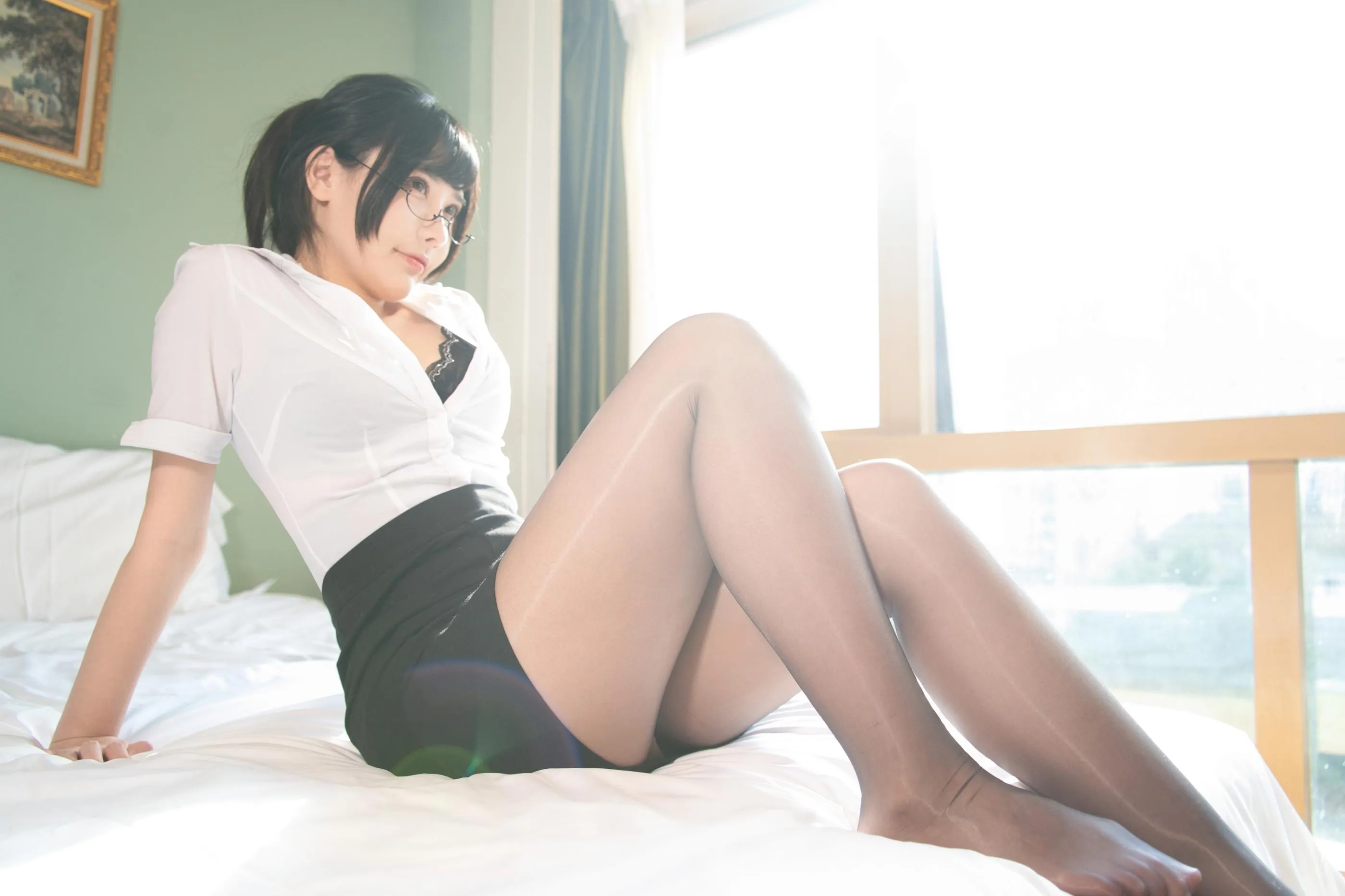 糖果果Candy – NO.07 室内ol [102P]插图8